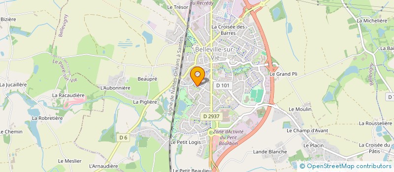 localisation de l'entreprise ON-OFF COMPETITION  DOMPIERRE-SUR-YON