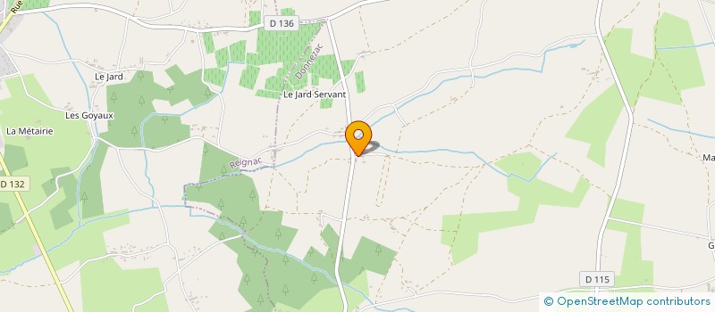 localisation de l'entreprise ON OFF CONNECT  DONNEZAC