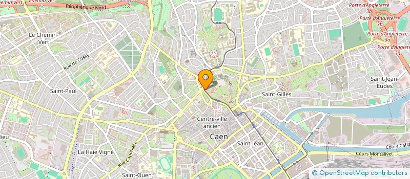 localisation de l'entreprise ON PART CAEN  CAEN