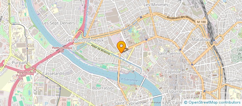 localisation de l'entreprise ON PESE à TOULOUSE