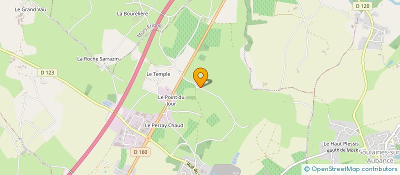 localisation de l'entreprise ON PREND LE RELAI !  MOZE-SUR-LOUET