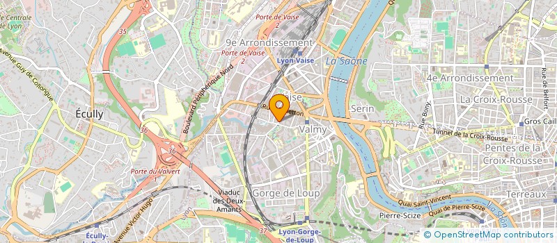 localisation de l'entreprise ON S'EN MELE 69  LYON