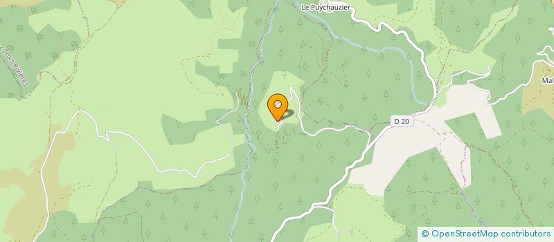 localisation de l'entreprise ON S'MARCHE DESSUS  CANS ET CEVENNES