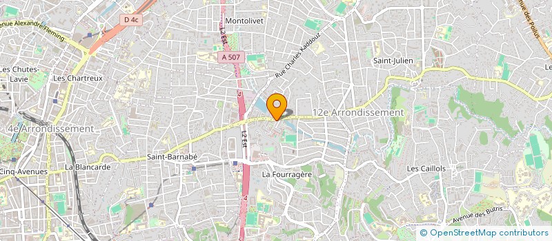 localisation de l'entreprise ON SE GELE DEHORS à MARSEILLE