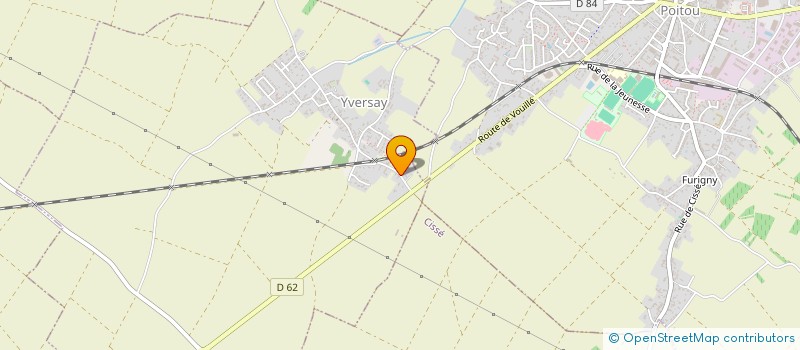 localisation de l'entreprise ON SE POSE A YVERSAY  YVERSAY