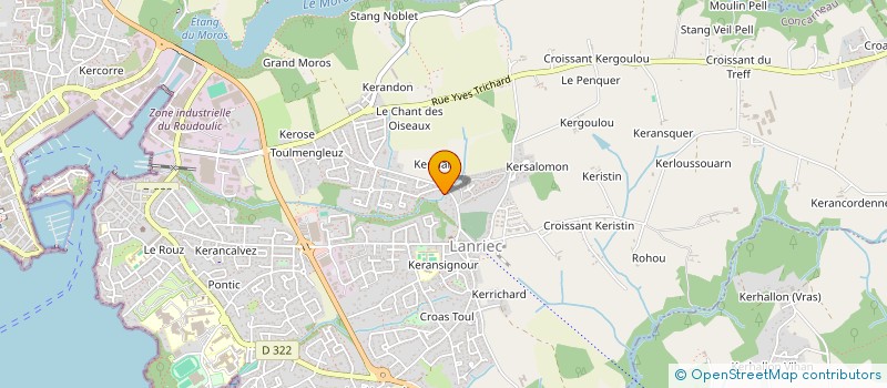 localisation de l'entreprise ON SEME  CONCARNEAU