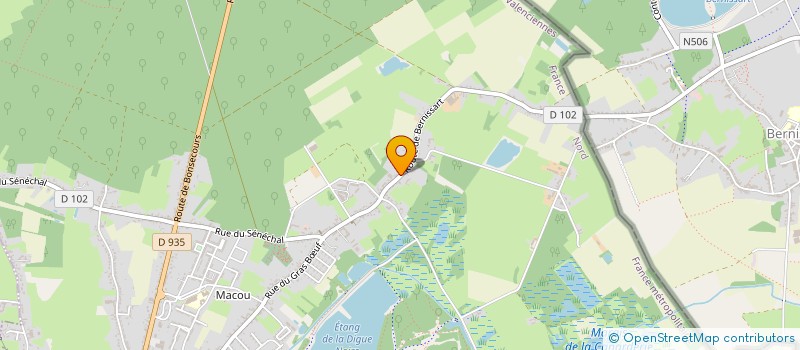 localisation de l'entreprise ON SEME BOCAUX  CONDE-SUR-L'ESCAUT