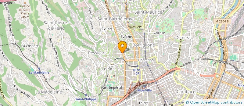 localisation de l'entreprise ON SORT LE GRAND JEU à NICE