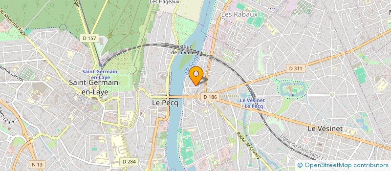 localisation de l'entreprise ON THE POINT (OTP)  LE PECQ