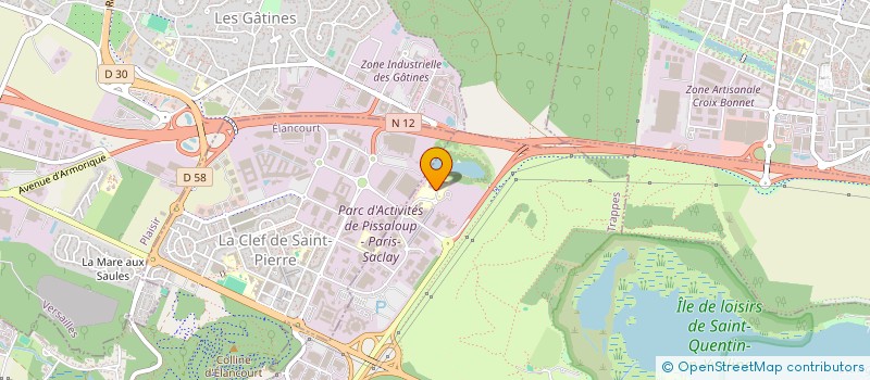 localisation de l'entreprise ON THE ROAD  TRAPPES