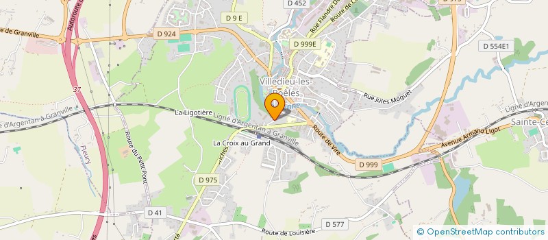 localisation de l'entreprise ON THE ROAD AGAIN  VILLEDIEU-LES-POELES-ROUFFIGNY