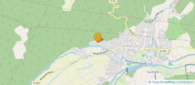 localisation de l'entreprise ON THE ROCK EVENT  GREOUX-LES-BAINS