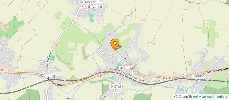 localisation de l'entreprise ON THE ROCKS  HUNDLING