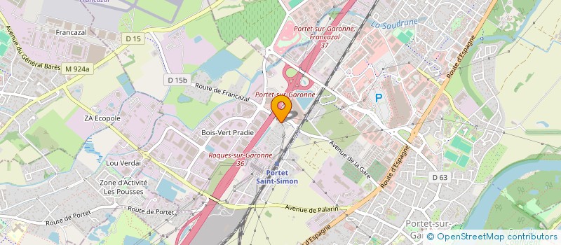 localisation de l'entreprise ON TOP  PORTET-SUR-GARONNE