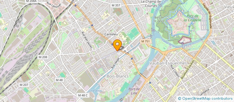 localisation de l'entreprise ON TRAKC à LILLE