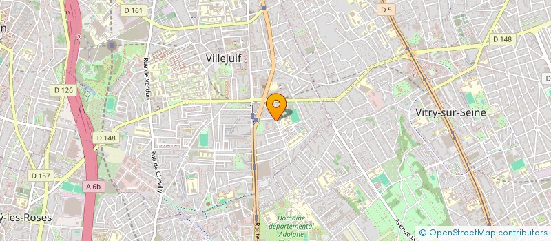 localisation de l'entreprise ON VA ON VIENT à VILLEJUIF