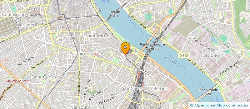 localisation de l'entreprise ON VERRA DEMAIN  BORDEAUX