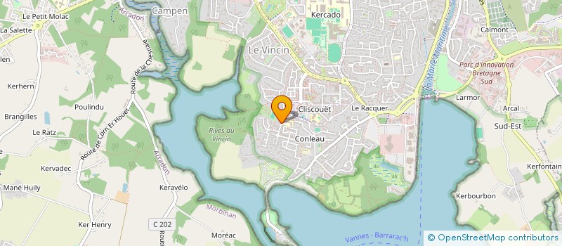 localisation de l'entreprise ON VEUT DU SOLEIL à VANNES