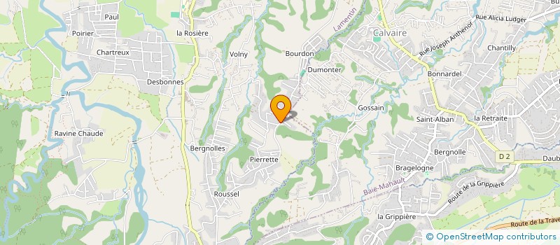 localisation de l'entreprise ON VOYAGE LEGER ET MALIN  LAMENTIN