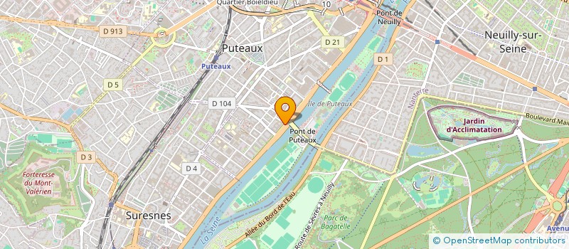 localisation de l'entreprise ON-X BLOCKCHAIN  COURBEVOIE