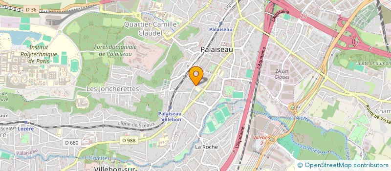 localisation de l'entreprise ON Y VA à PALAISEAU