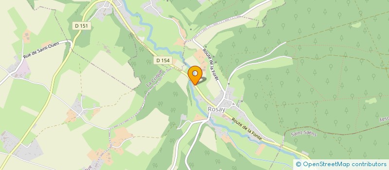 localisation de l'entreprise ONA  ROSAY