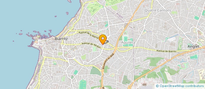 localisation de l'entreprise ONA à BIARRITZ