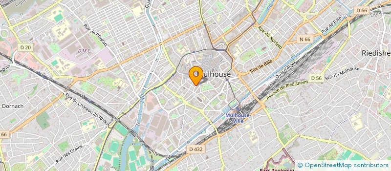 localisation de l'entreprise ONA FRANCE  MULHOUSE