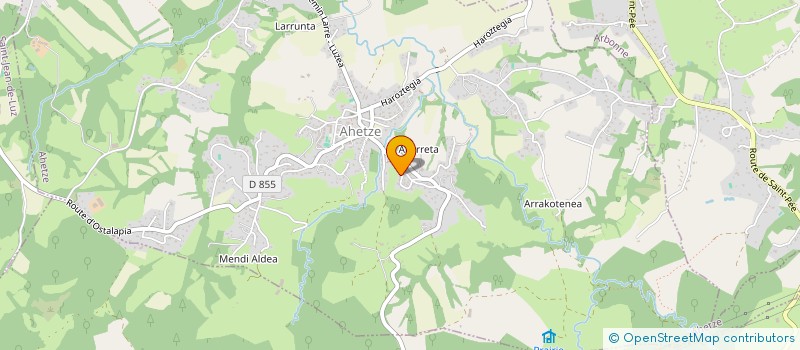 localisation de l'entreprise ONA PADEL  AHETZE