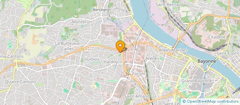 localisation de l'entreprise ONA SELECTION  ANGLET