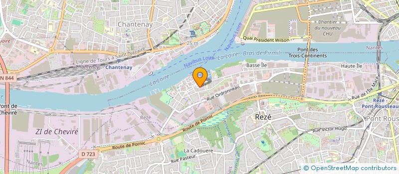 localisation de l'entreprise ONACLAIREVALLEE  REZE