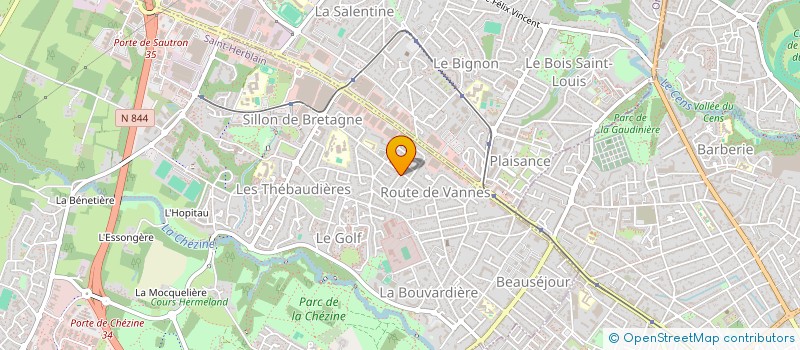 localisation de l'entreprise ONAFIS à SAINT-HERBLAIN