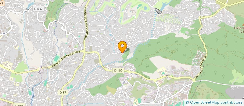 localisation de l'entreprise ONAH  SAINT-RAPHAEL