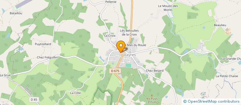 localisation de l'entreprise ONAKA à VAYRES