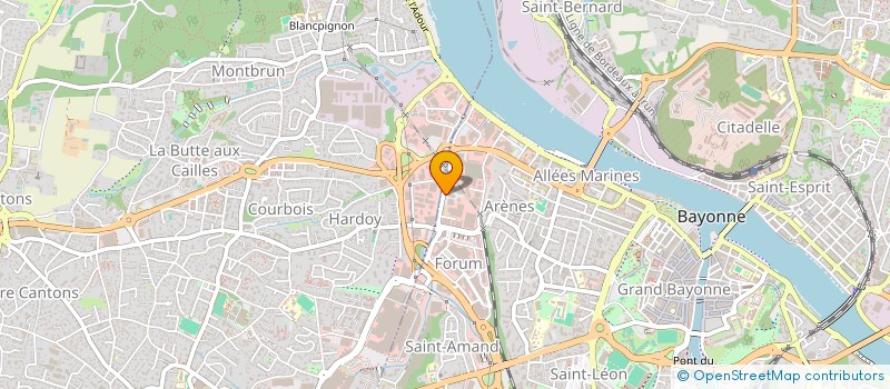 localisation de l'entreprise ONAKOM à BAYONNE
