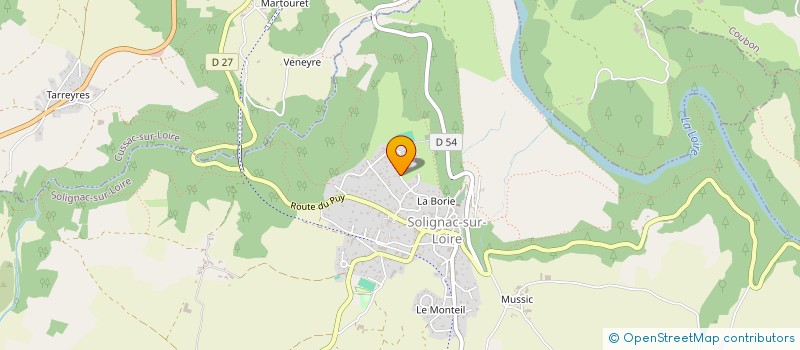 localisation de l'entreprise ONAN  SOLIGNAC-SUR-LOIRE