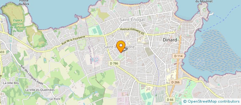localisation de l'entreprise ONANF à DINARD