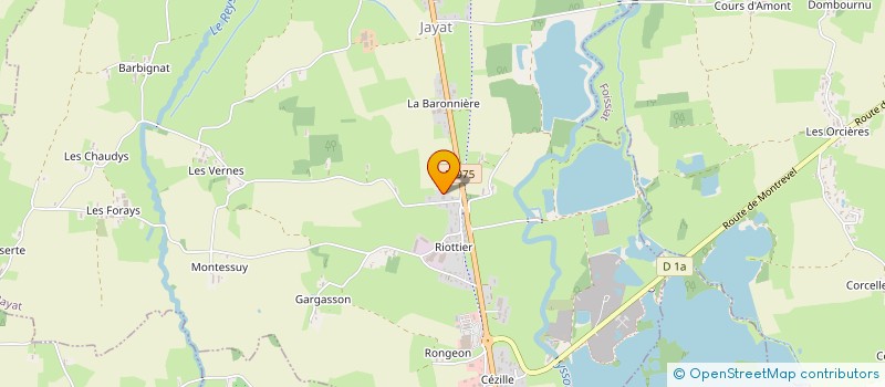 localisation de l'entreprise ONAO BURTIN  JAYAT