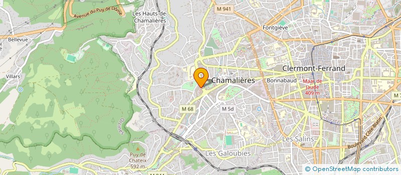 localisation de l'entreprise ONAP à CHAMALIERES