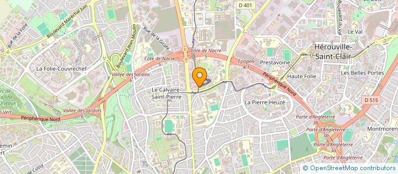 localisation de l'entreprise ONARRIVECAEN à CAEN
