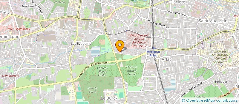 localisation de l'entreprise ONASSYS à MERIGNAC