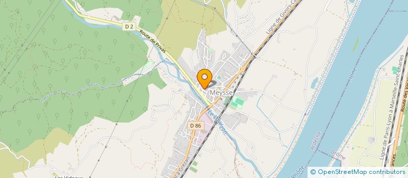 localisation de l'entreprise ONATEK  MEYSSE