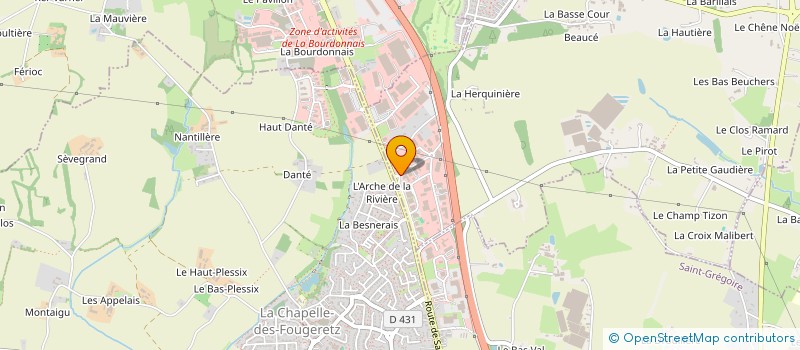 localisation de l'entreprise ONAYA  MELESSE