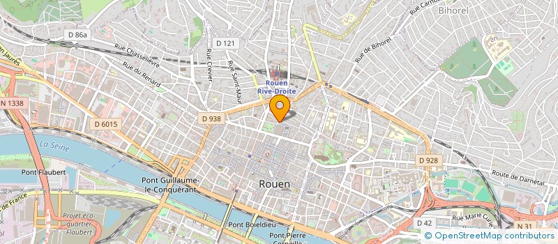 localisation de l'entreprise ONB à ROUEN