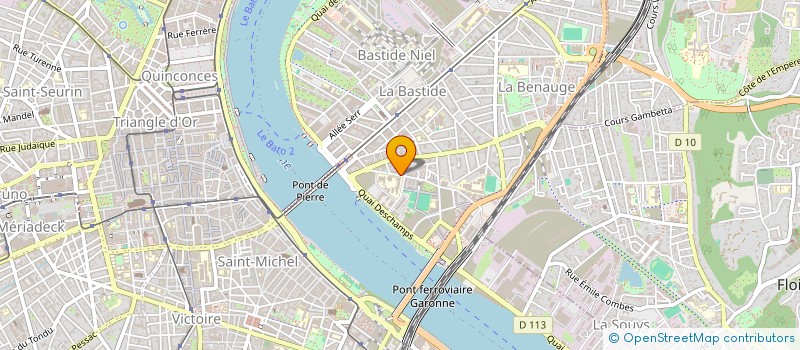 localisation de l'entreprise ONBOARD CONSULTING  BORDEAUX