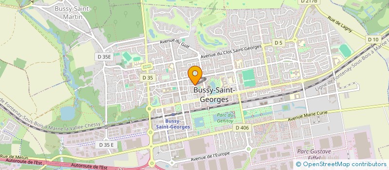 localisation de l'entreprise ONBOARD CONSULTING à BUSSY-SAINT-GEORGES