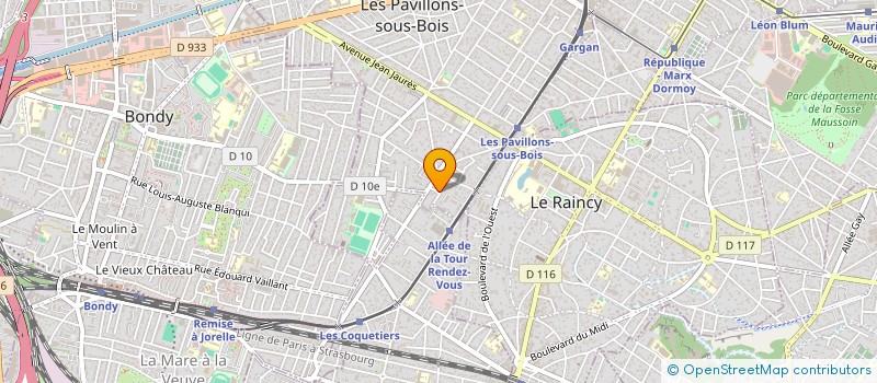 localisation de l'entreprise ONC à LES PAVILLONS-SOUS-BOIS