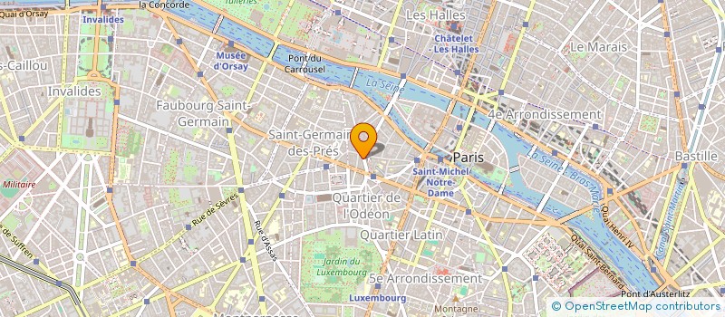 localisation de l'entreprise ONCE  PARIS