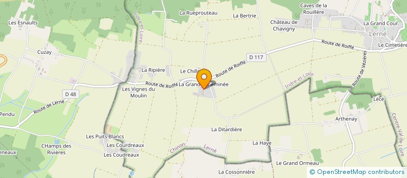 localisation de l'entreprise ONCE  LERNE