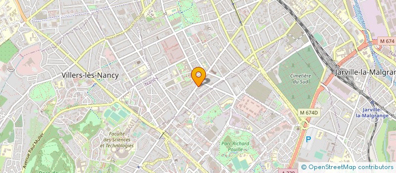 localisation de l'entreprise ONCE UPON A BIG TIME ARCHITECTURE  NANCY